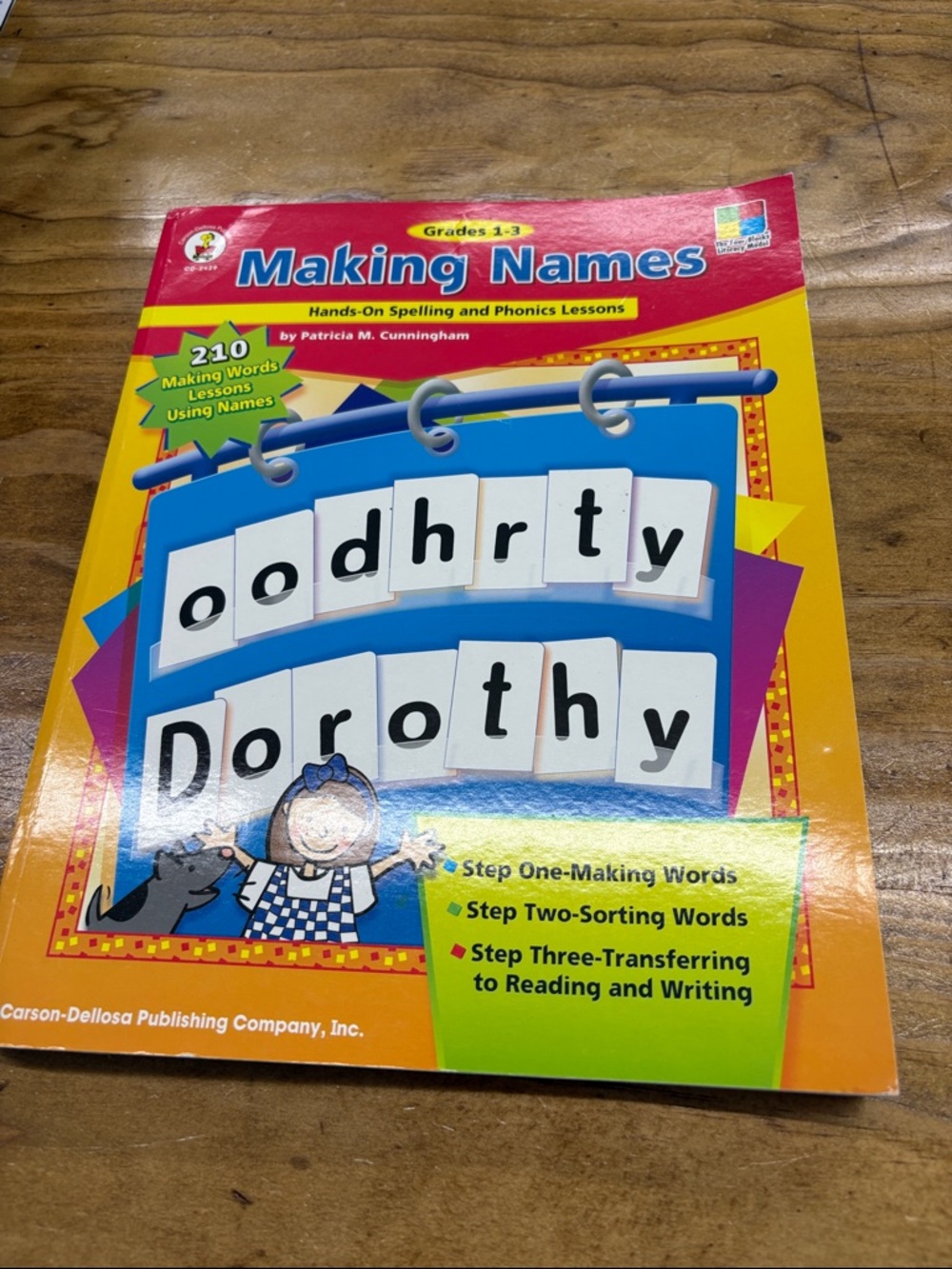 Making Names Educational Workbook
